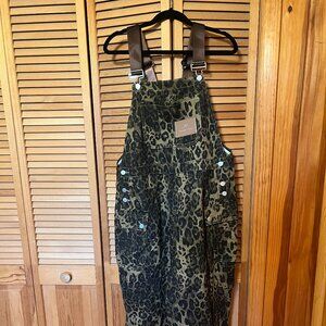 NWT - Aelfric Eden Leopard Overalls - size XL